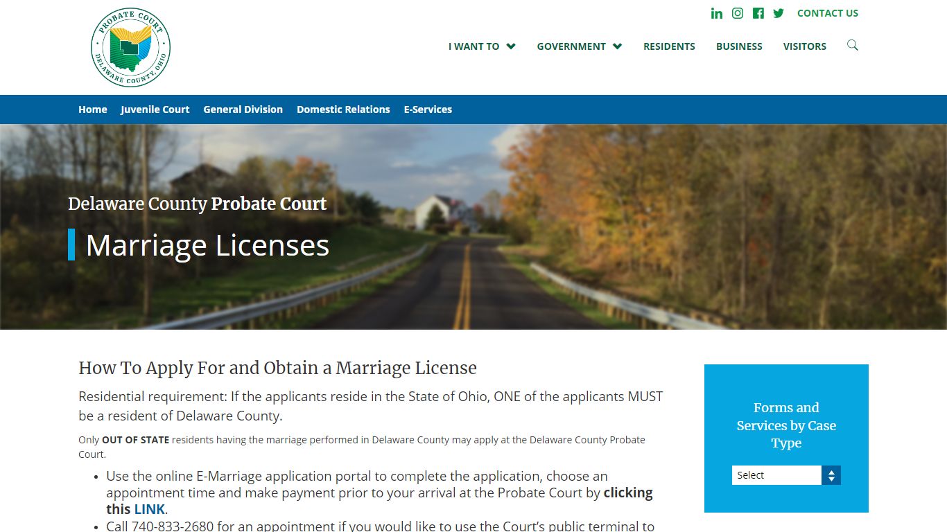 Marriage Licenses - Probate