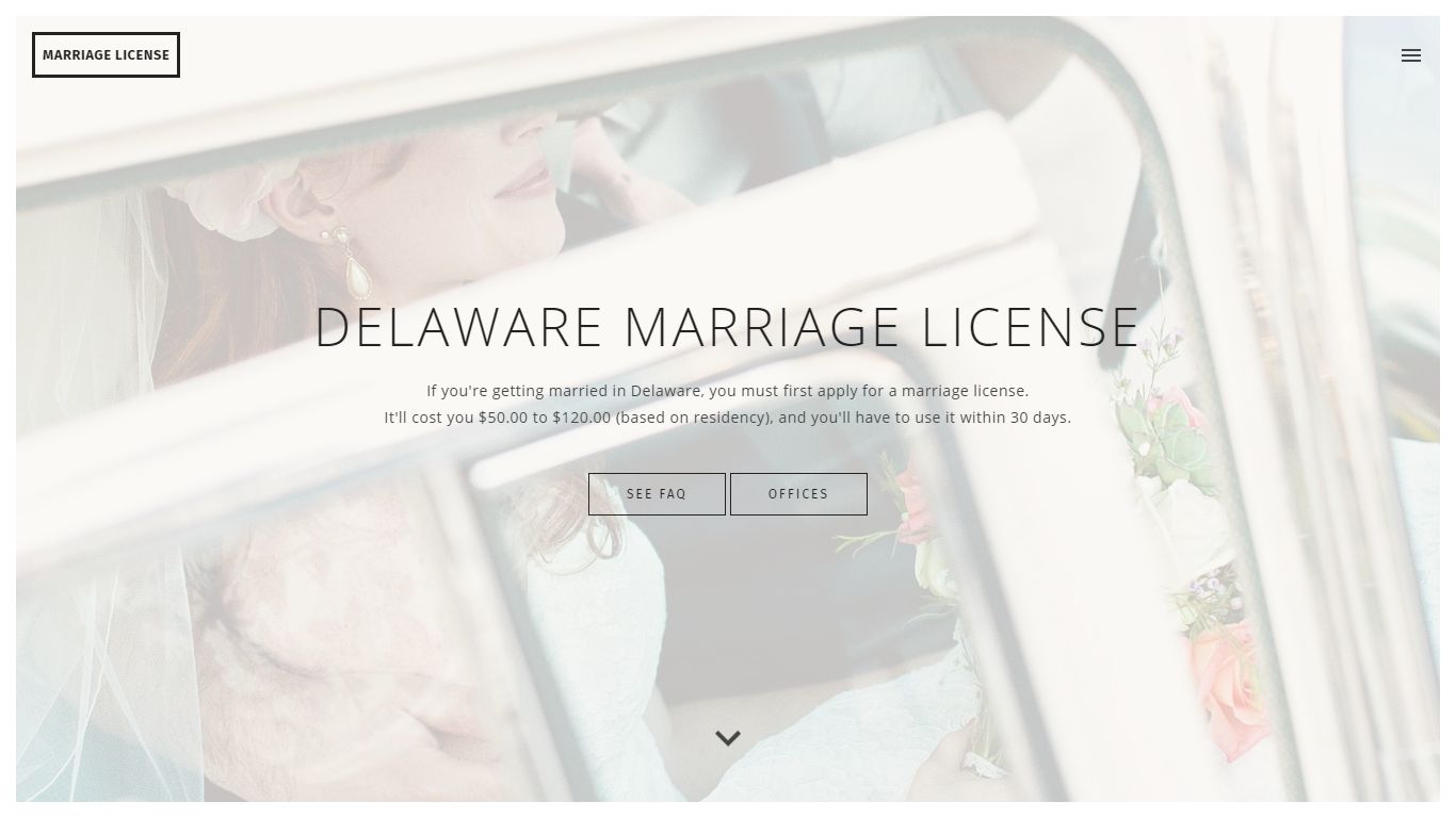 Delaware Marriage License - How to Get Married in DE